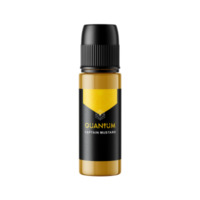 Quantum tatoveringsblæk (Gold Label) - Captain Mustard 30 ml