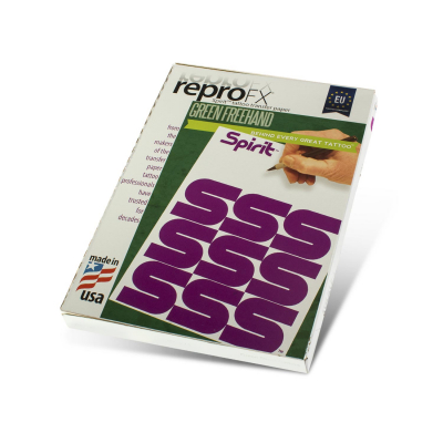 ReproFX Spirit Green - Grønt frihåndshektografpapir (21,6 x 27,9cm)