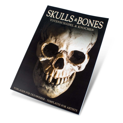 Skull & Bones Book - Templates for Artists