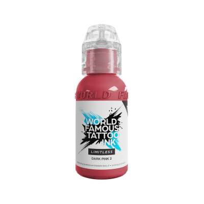 World Famous Limitless tatoveringsblæk - Dark Pink 2 30ml