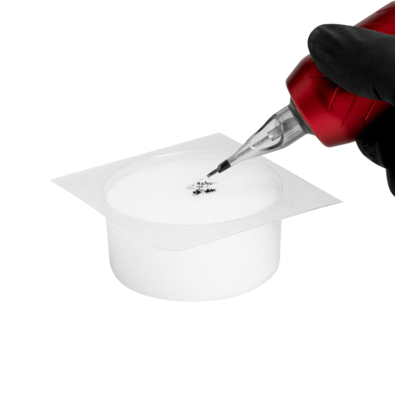 Æske med 24 Saferly Rinse Caps med skum