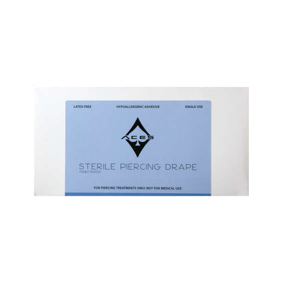 50 Sterile Piercingafdækninger - Aces Supply