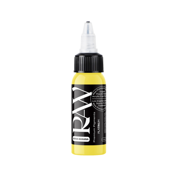 Raw Pigments Platinum - Anna Banana Tatoveringsblæk - 30ml