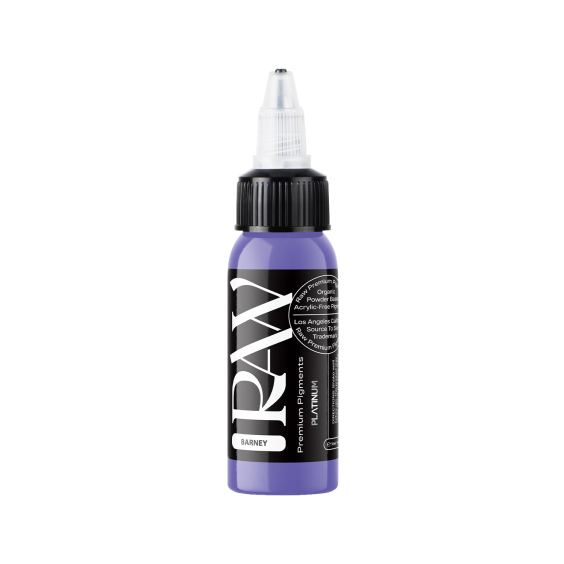 Raw Pigments Platinum - Barney Tatoveringsblæk - 30ml