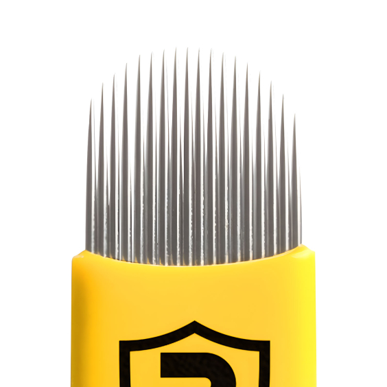 Æske med 25 Biotek Microblading Blades 0.15 mm - Flexy 18U