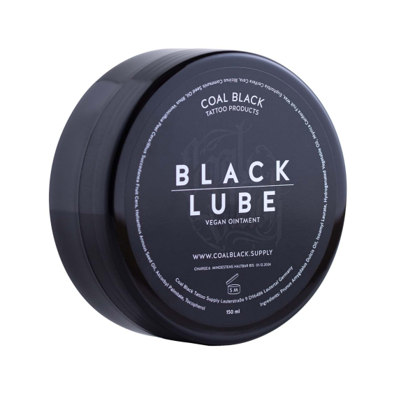 Coal Black - Black Lube Vegansk tatoveringssalve 120 g