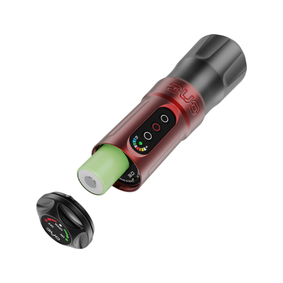 FK Irons One Tatoverings Maskiner 4,0 mm slaglængde - Yomico Rød/Sort