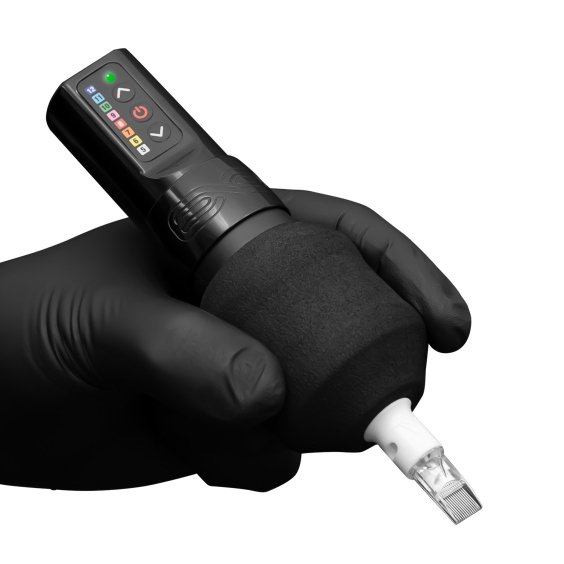 Pakke med 24 FK Irons Sorte engangsgreb af skum (Gorilla)