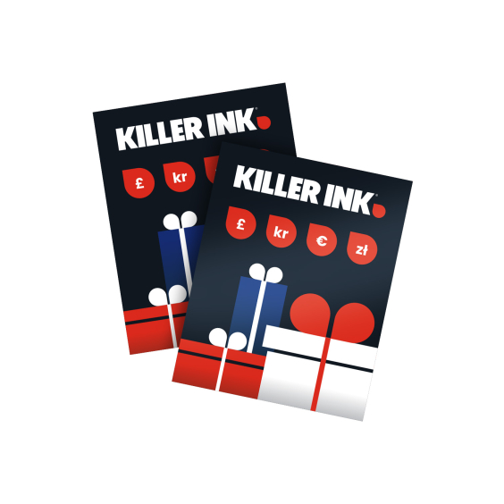 Killer Ink 250DKK Gavebevis