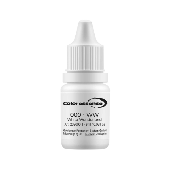 Goldeneye Coloressense-pigmenter - White Wonderland (WW) - 10 ml