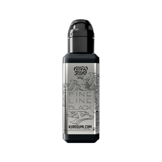 Kuro Sumi Imperial Tatoveringsblæk - Fine Line Black 44 ml