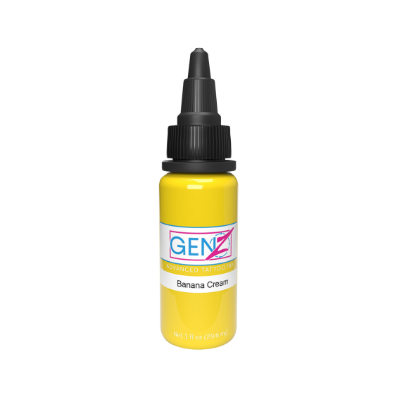 Intenze Ink Gen-Z pastelfarve - Banana Cream 30 ml (1 oz)