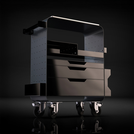 Impala arbejdsplads fra Kwadron - grey