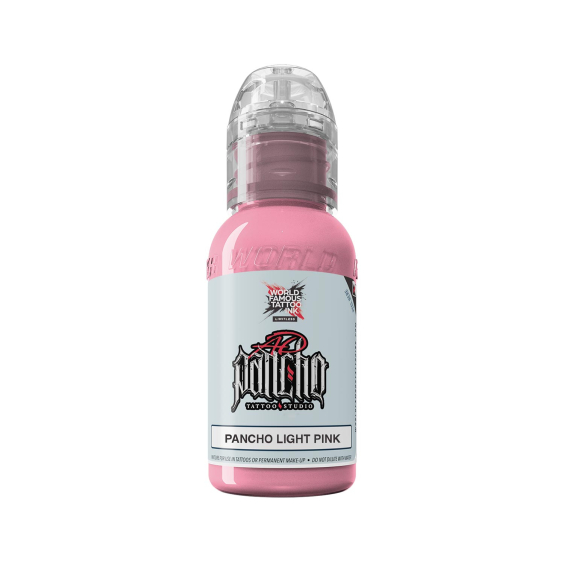 World Famous Limitless tatoveringsblæk - Pancho Light Pink 30 ml (1 oz)