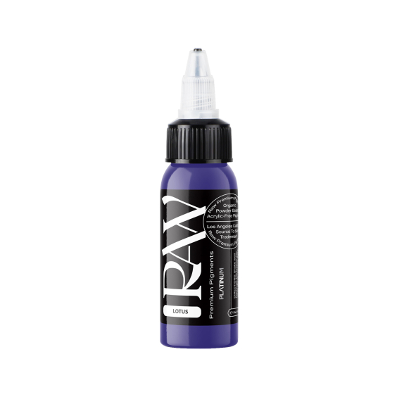 Raw Pigments Platinum - Lotus Tatoveringsblæk 30ml