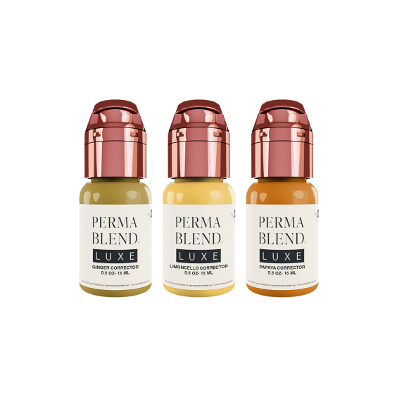 Perma Blend Luxe PMU Blæk - Rescue Mini Set - 3x 15 ml