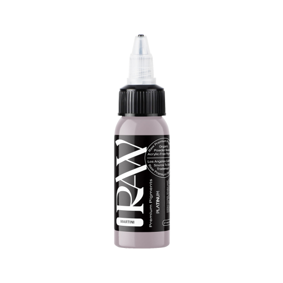Raw Pigments Platinum - Martini Tatoveringsblæk - 30ml