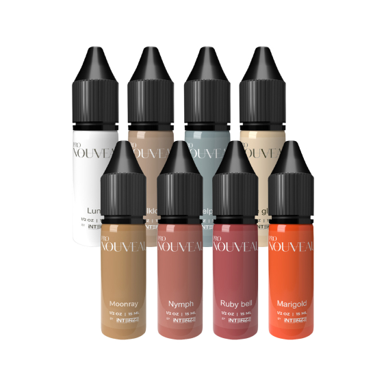 Pro Nouveau Pigments - Nipple Fairy Second Story Sæt 8x 15ml