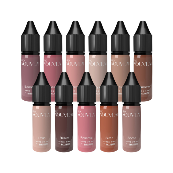 Pro Nouveau Pigments - Nipple Fairy Sæt 11x 15ml