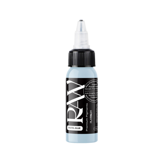 Raw Pigments Platinum - Pastel Blue Tatoveringsblæk - 30ml