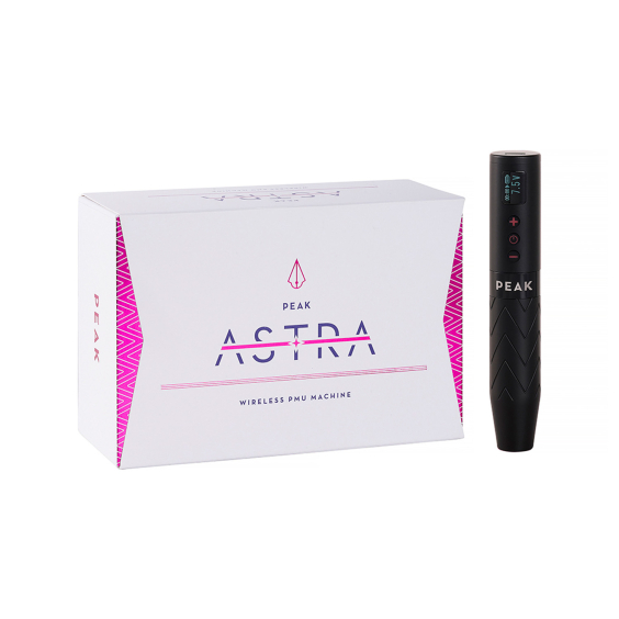 Peak Astra - Draadloze pen PMU-machine met instelbare slag - Raven