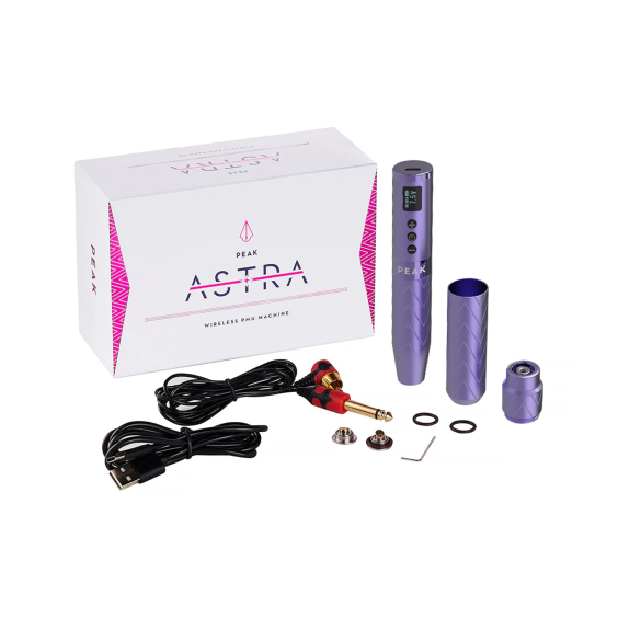 Peak Astra - trådløs pen PMU-maskine med 2 batterier - Lilla