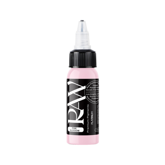 Raw Pigments Platinum - Pink Blossom Tatoveringsblæk - 30ml