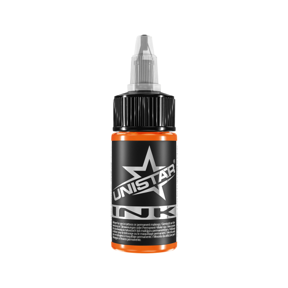UNISTAR Colours™ blæk - Top Basic Orange 30ml (1oz)