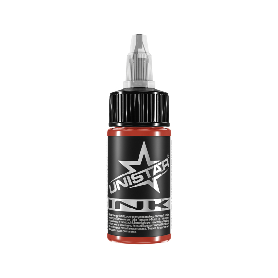 UNISTAR Colours™ blæk - Top Basic rød 30ml (1oz)