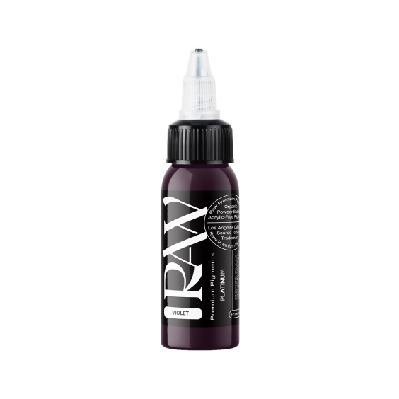 Raw Pigments Platinum - Violet Tatoveringsblæk - 30ml